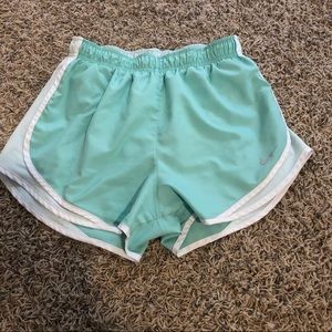 Teal/Mint Nike Running Shorts Women’s
